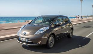 Nissan leaf – najuspešnejši električni avtomobil z novo baterijo in 245-kilometrskim dosegom