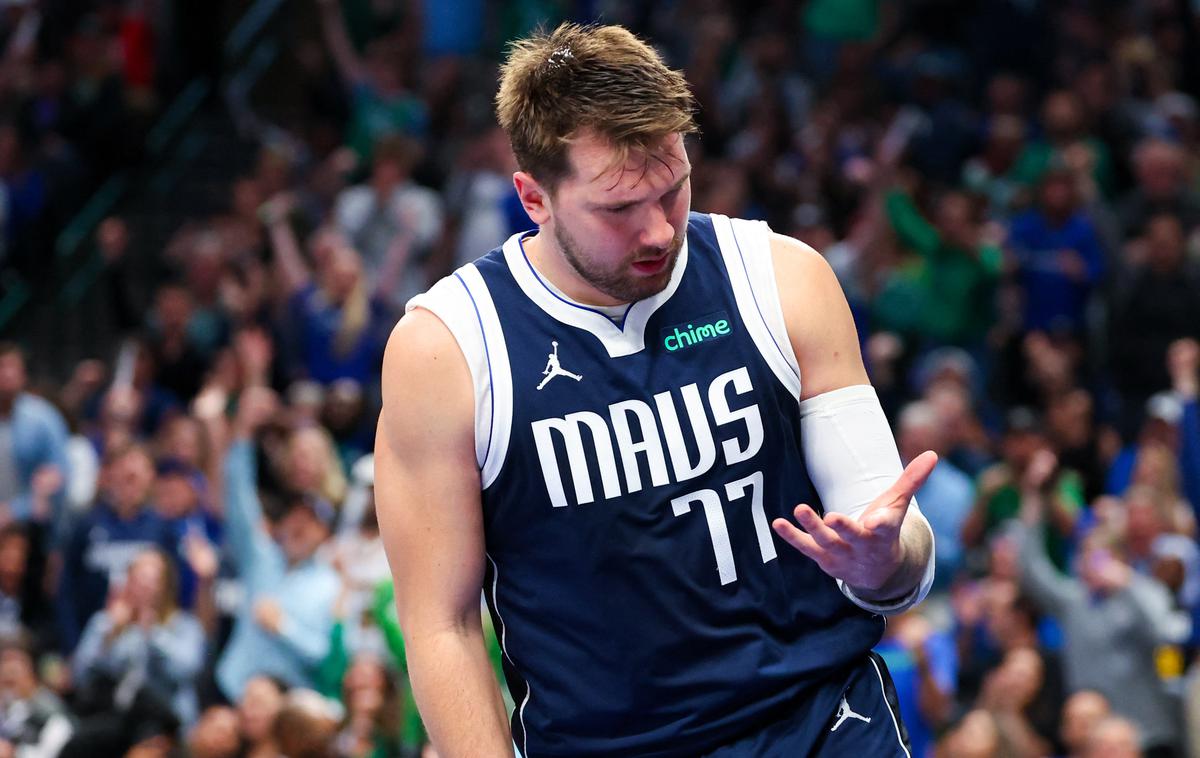 Luka Dončić | Luko Dončića in Dallas do konca rednega dela čaka še sedem tekem. | Foto Reuters