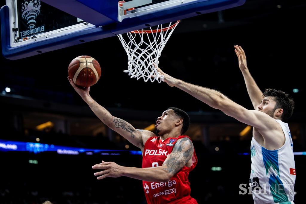 četrtfinale EuroBasket Slovenija Poljska