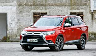 Mitsubishi outlander 2.2 DI-D 4WD intense+: veliki japonec spoštuje vrednote aktivne slovenske družine