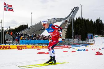 Loewstroem Nyenget v Oslu do zanesljive zmage, Klaebo daleč zadaj