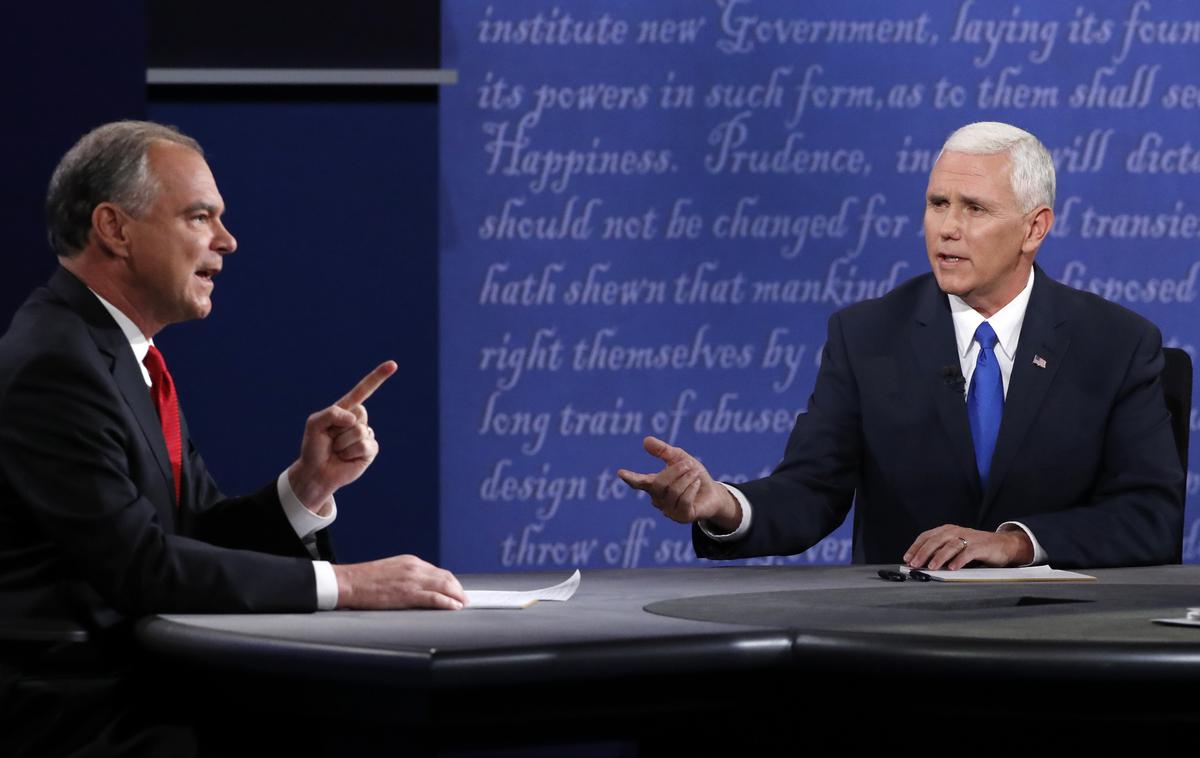 Tim Kaine in Mike Pence | Foto Reuters