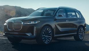 BMW X7 iPerformance – študija največjega športnega terenca BMW do zdaj #foto