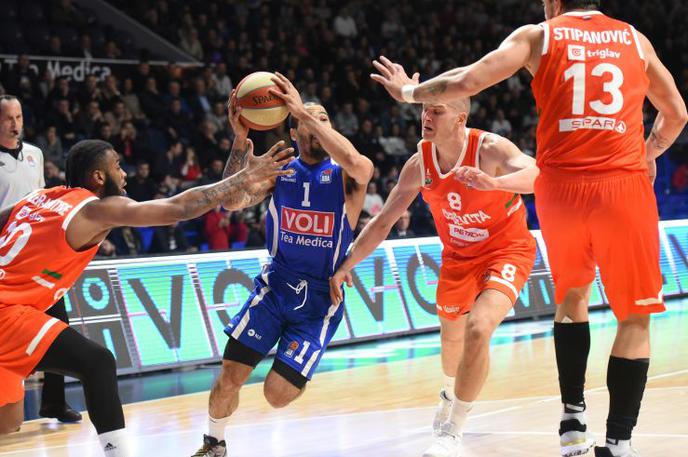 Cedevita Olimpija, Budućnost | Košarkarji Cedevite Olimpije so priznali premoč Budućnosti. | Foto ABA liga