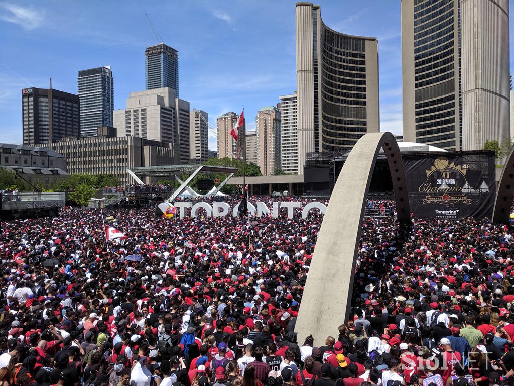 Slavje NBA naslova Toronto Raptors