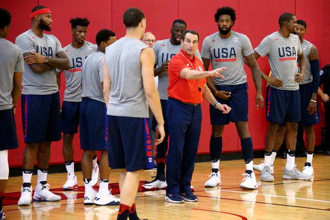 Mike Krzyzewski se po desetih letih poslavlja od ameriške reprezentance. | Foto: 