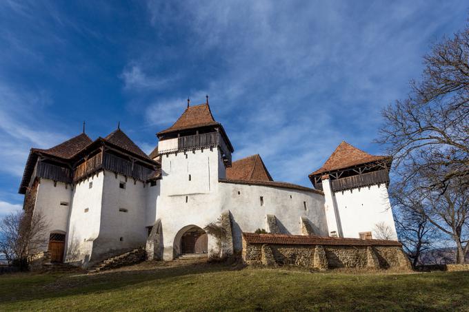 Utrjena cerkev v Viscri, Transilvanija, Romunija | Foto: Shutterstock