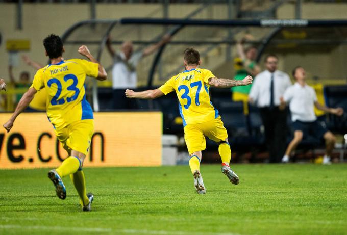 "Proti West Ham Unitedu moramo odigrati sproščeno in tako, kot znamo," pravi strelec zmagovitega gola Žan Majer. | Foto: 