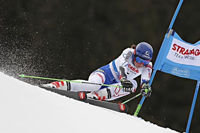 Petra Vlhova | Petra Vlhova je zmagovalka veleslaloma na Češkem. | Foto Getty Images