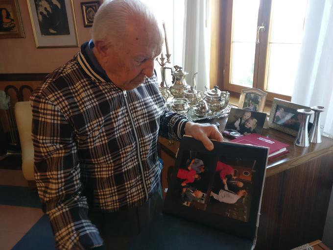 Številne fotografije vzbujajo spomine na najpomembnejše dogodke dinamičnega Bonuttijevega življenja. | Foto: 