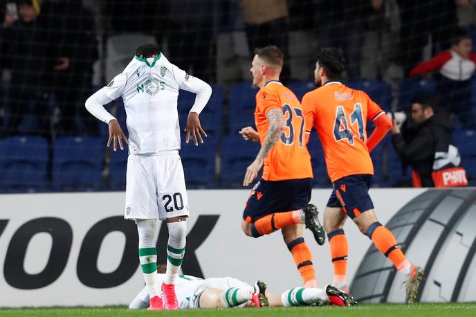 Basaksehir | Turki so nadoknadili visok zaostanek in premagali Sporting. Junak je bil Edin Višća. | Foto Reuters