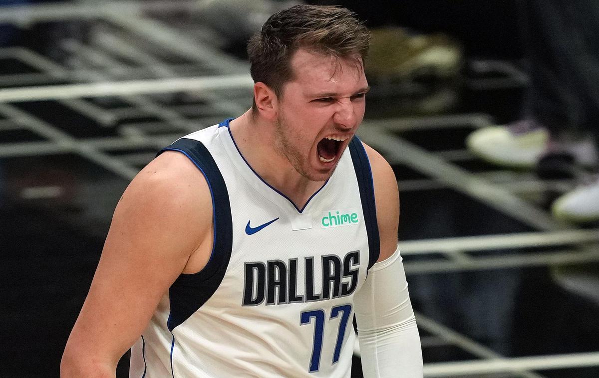 Luka Dončić | Luka Dončić je bil izbran v prvo peterko lige NBA. | Foto Reuters