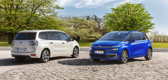 Spoznajte enoprostorski vozili iz CITROËNOVEGA izbora: C4 Picasso in Grand C4 Picasso, s katerima bodo vaša potovanja bolj praktična, pri tem pa boste deležni tudi udobja, varnosti in užitkov v vožnji. | Foto: 