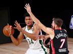 Giannis Antetokounmpo in Goran Dragić