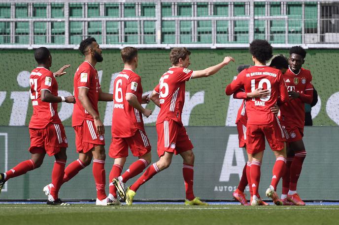 Bayern | Junak Bayerna je bil z dvema zadetkoma komaj 18-letni Jamal Musiala. | Foto Reuters