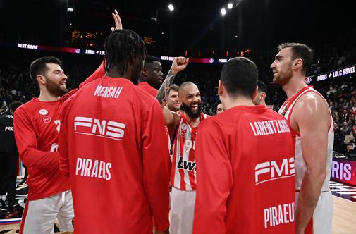 Fournier v zadnji sekundi postal junak Olympiacosa, velika zmaga Partizana