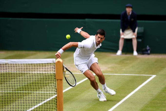 Novak Đoković je v prvem nizu v podaljšani igri pokazal nekaj več zbranosti. | Foto: Gulliver/Getty Images