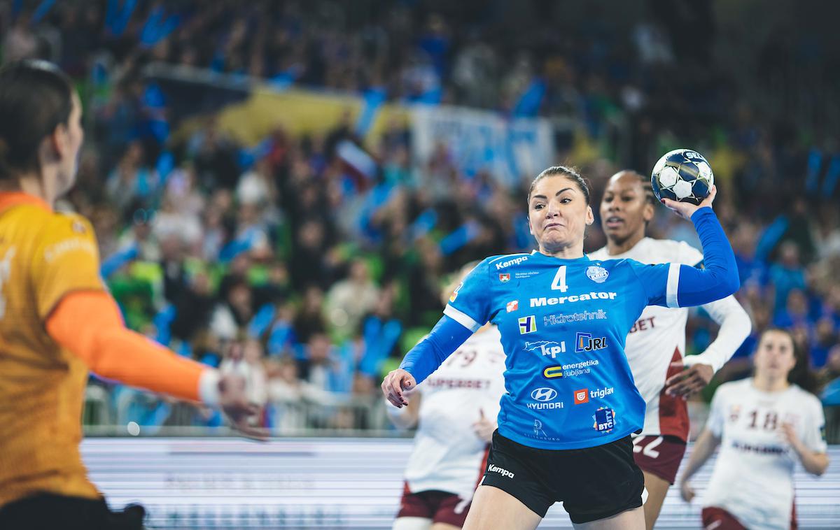 Krim Mercator : Rapid Bukarešta liga prvakinj Jovanka Radičević | Jovanka Radičević bo še naprej nosila dres Krimovk. | Foto Grega Valančič/Sportida