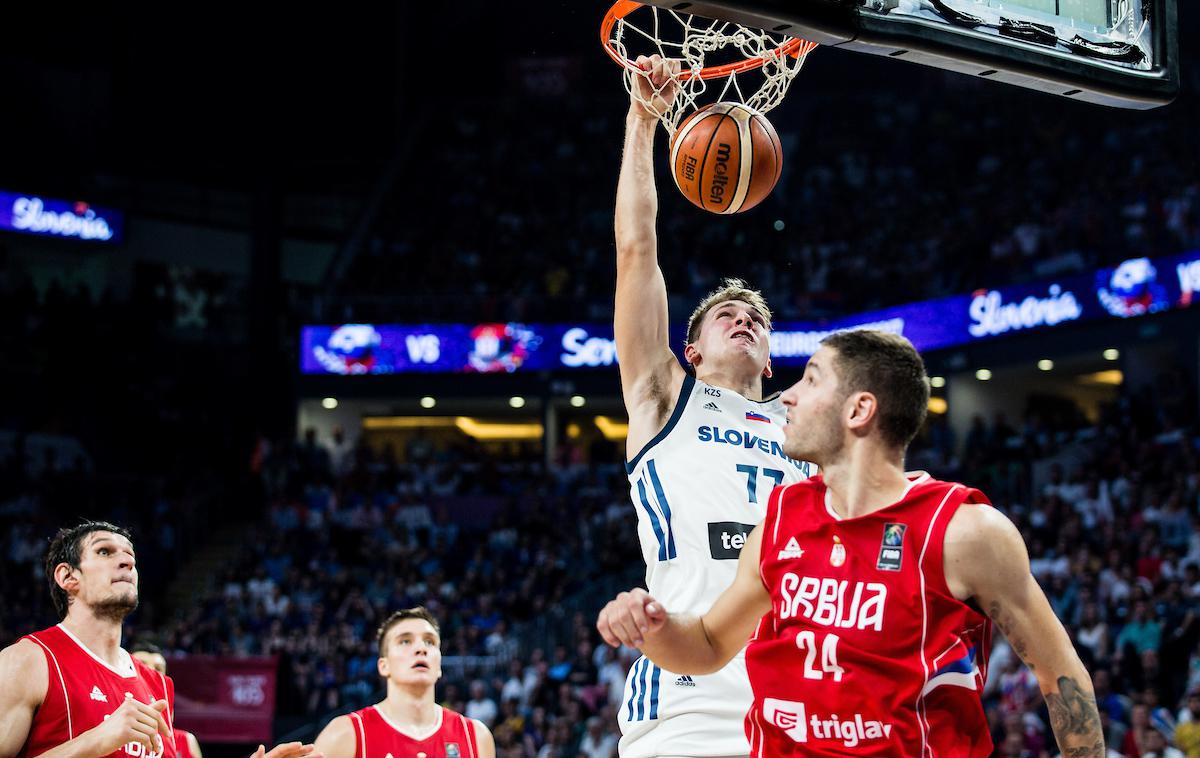 Luka Dončić | Slovenska izbrana vrsta bo konec junija lovila nastop na OI. | Foto Vid Ponikvar/Sportida