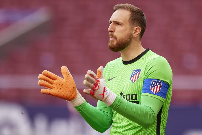 Slovenski reprezentančni vratar Jan Oblak je bil dvakrat premagan po strelih z glavo. | Foto: Guliverimage/Vladimir Fedorenko