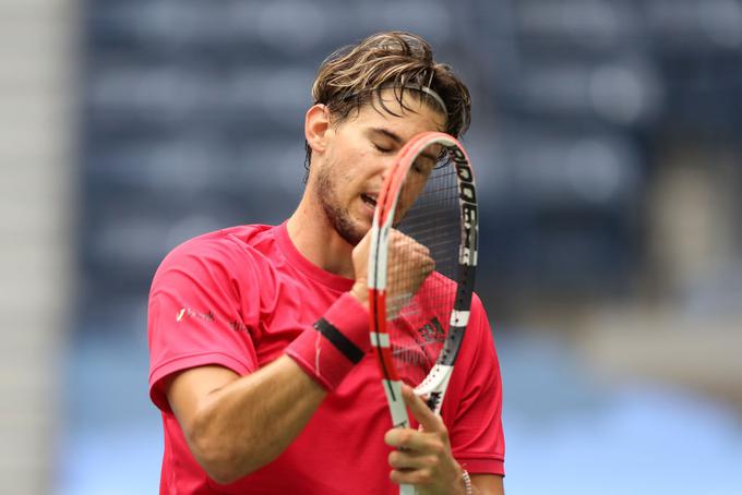 Dominic Thiem v zadnjem obdobju nima sreče z zdravjem. | Foto: Guliverimage/Getty Images