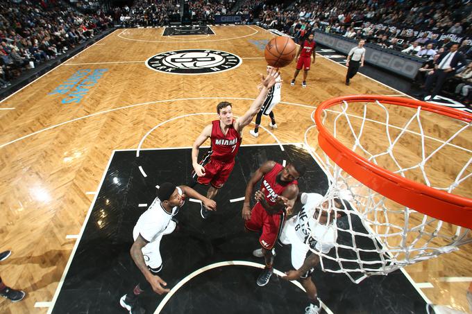 Izkušeni Slovenec je v dvorani Barclays Center dosegel 21 točk. | Foto: Guliverimage/Getty Images