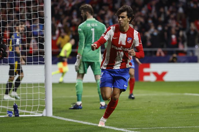 Atletico Manchester United | Joao Felix je popeljal Atletico v vodstvo v 7. minuti. | Foto Reuters