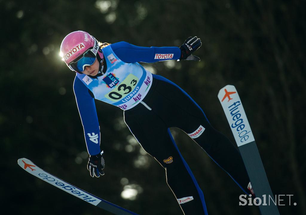 ženski skoki Ljubno 2020