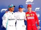 Hamilton, Bottas, Vettel