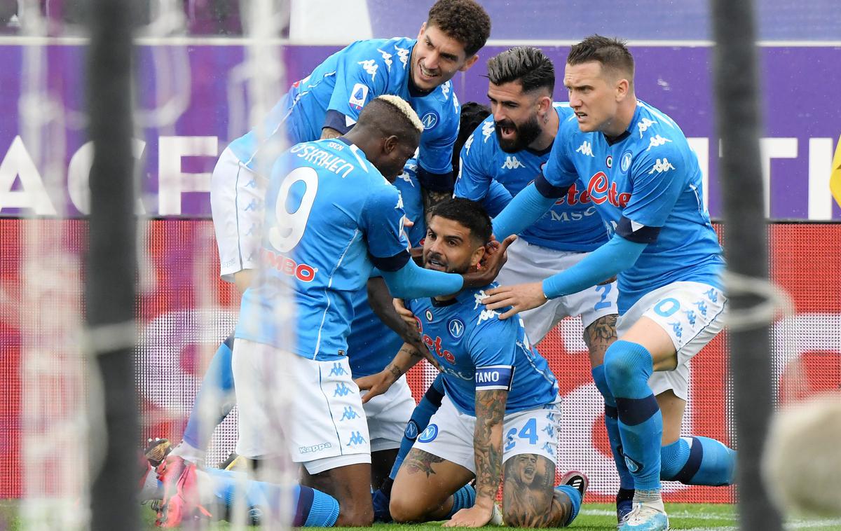 Lorenzo Insigne Napoli | Lorenzo Insigne je dosegel prvi zadetek za Neapeljčane v Firencah. | Foto Reuters