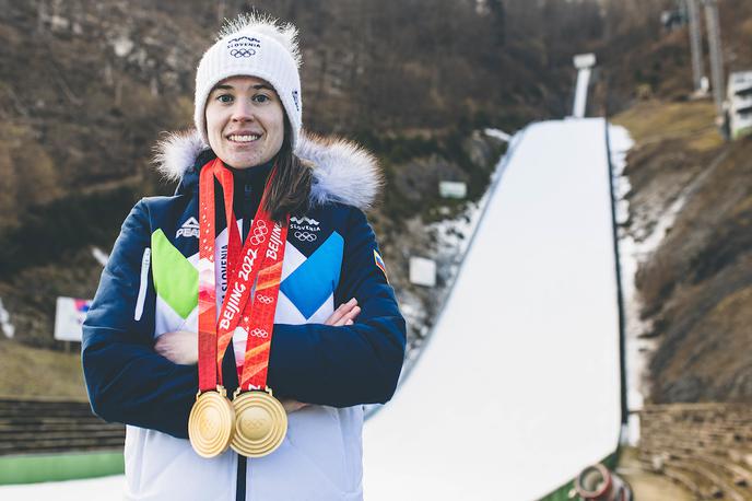 Urša Bogataj | Urša Križnar bo v soboto na Ljubnem ob Savinji navijačem še zadnjič pomahala v slovo. | Foto Grega Valančič/Sportida