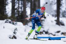 Pokljuka biatlon mešane štafete Anamarija Lampič