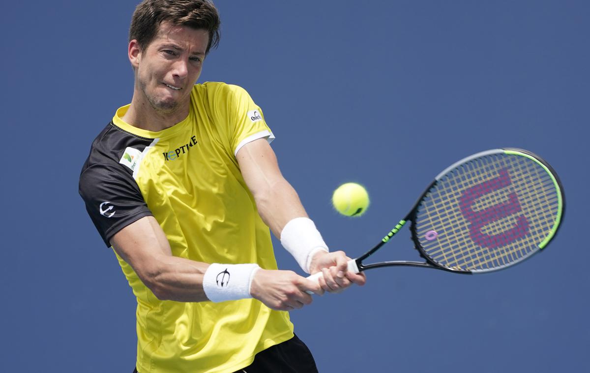 Aljaž Bedene | Aljaž Bedene se je uvrstil v drugi krog turnirja v Parmi. | Foto Guliverimage