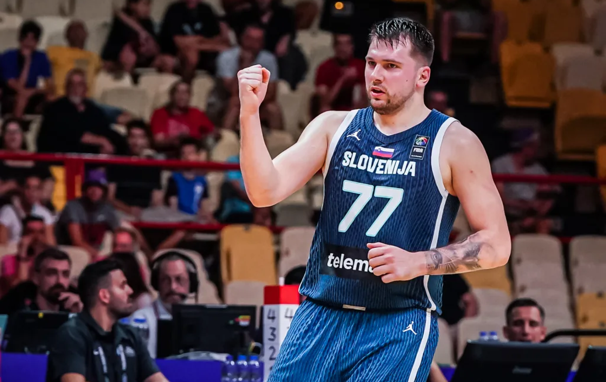 Slovenija Nove Zelandija | Luka Dončić je na drugi tekmi kvalifikacijskega turnirja spet tisti pravi Luka. | Foto FIBA