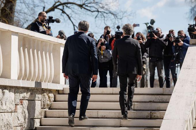 Golob, Plenković | Foto: STA/Nebojša Tejić