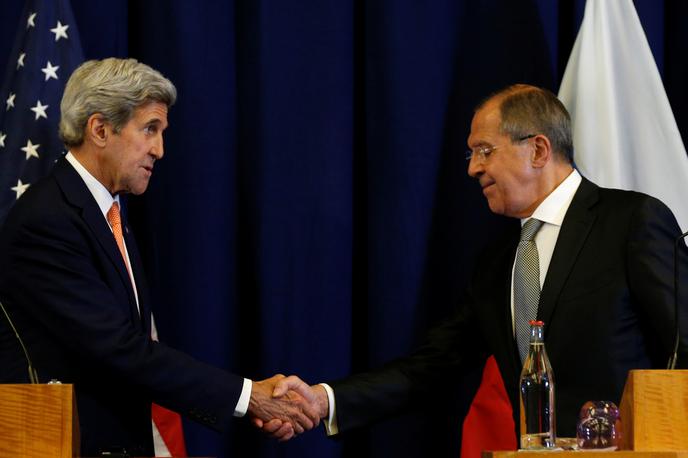 John Kerry Sergej Lavrov | Foto Reuters