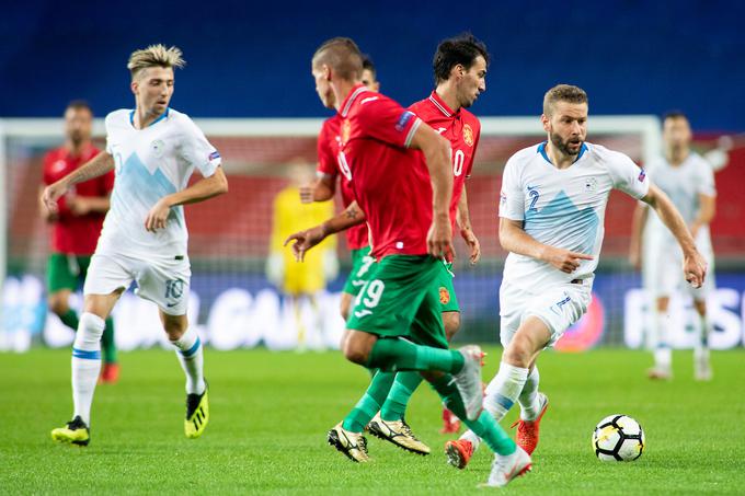 Kevin Kampl (levo) je na zelenici prebil 83 minut ... | Foto: Urban Urbanc/Sportida