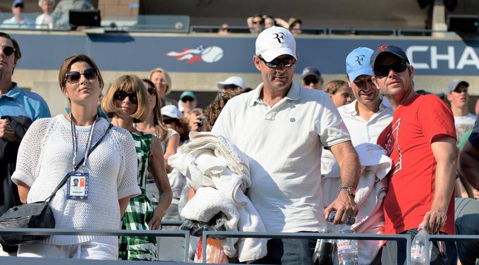 Mirka Federer in Paul Annacone. | Foto: Gulliver/Getty Images