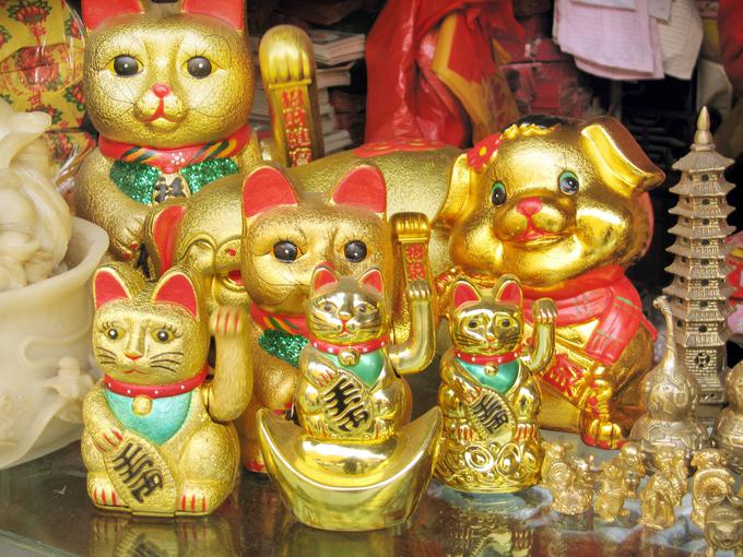 Maneki-neko, prinašalka blaginje na Daljnem vzhodu | Foto: Guliverimage