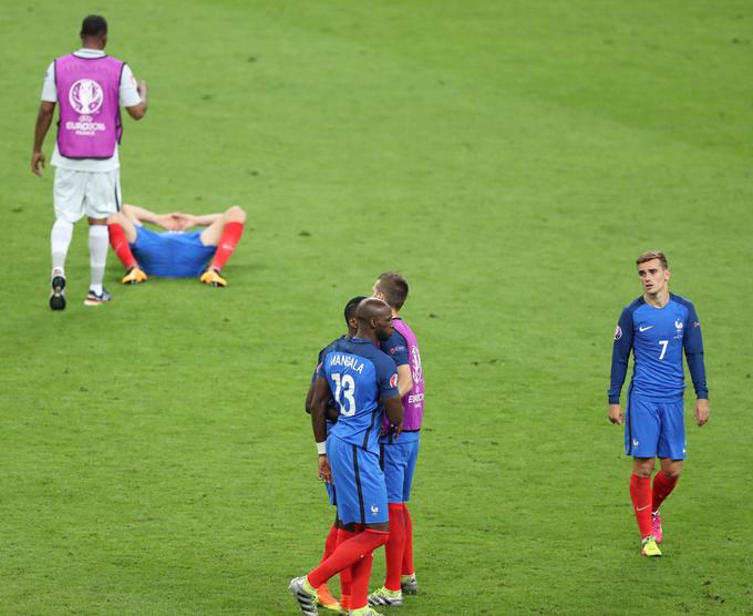 Francozi so kot edini v finalu domačega Eura nastopili dvakrat. Prvič so se na koncu veselili, drugič, pred petimi leti, pa ne. | Foto: Guliverimage/Vladimir Fedorenko