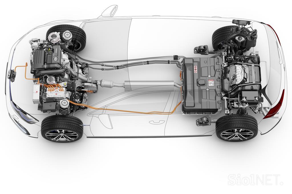 Volkswagen golf GTE - priključni hibrid prva vožnja