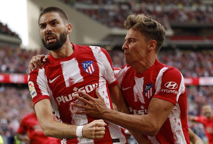 Yannick Carrasco je bil junak Atletica. | Foto: Reuters