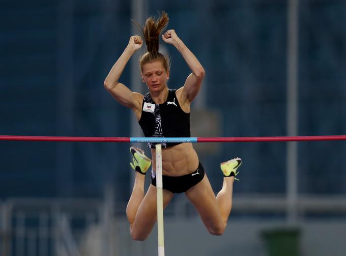 Tina Šutej je na velikem mitingu v Italiji preskočila 456 cm. | Foto: Guliverimage/Vladimir Fedorenko