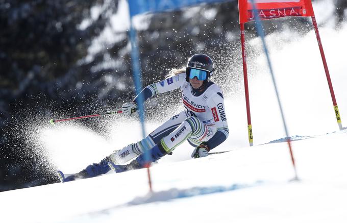 Ana Bucik si je danes zagotovila tudi nastop na finalu veleslaloma. | Foto: Guliverimage/Vladimir Fedorenko