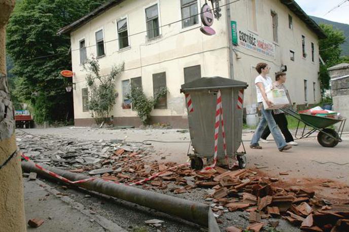 potres posočje | Foto STA