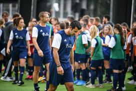 Uefa Ljubljana 2019 Trg Republike Nogomet v šolah