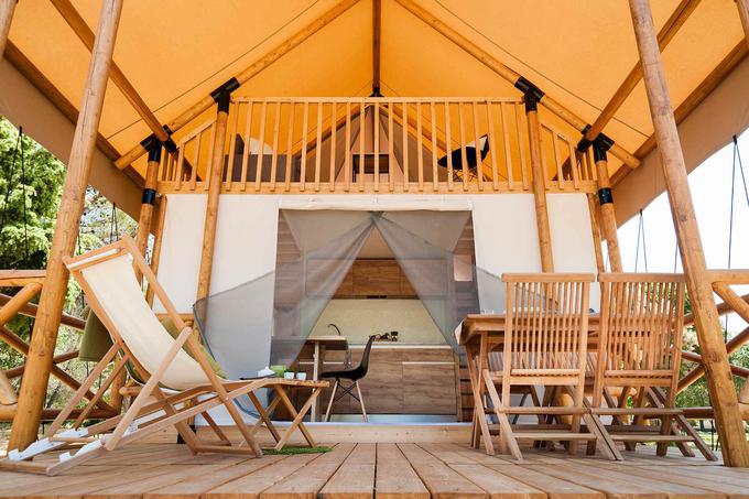 Glamping Arena Pomer | Foto: arenacamps.com