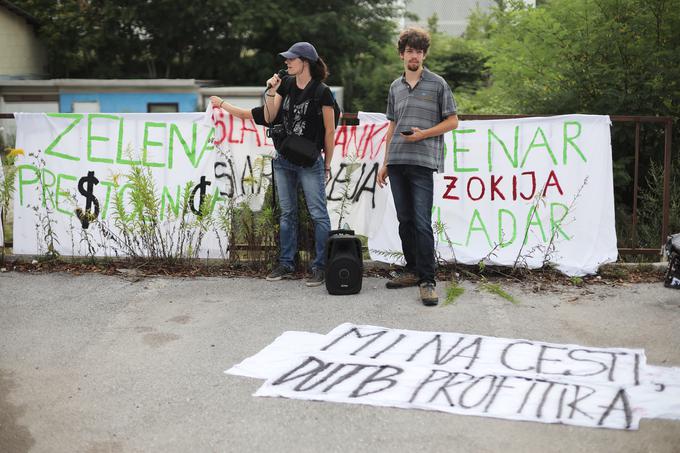 protest Kje bomo pa jutri spali?, stanovanje | Foto: STA ,