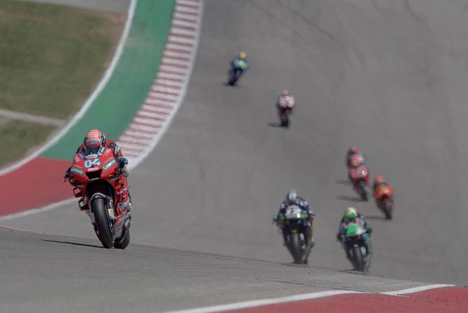 Andrea Dovizioso je dirko v Austinu končal na 10. mestu. | Foto: Gulliver/Getty Images