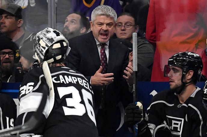 Los Angeles Kings Carolina Hurricanes Todd McLellan | Hokejisti Los Angeles Kings so po kazenskih strelih izgubili s Coloradom. | Foto Getty Images